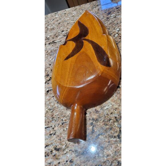 Wooden Serving Divided Tray St. Lucia 18" Length - Picture 12 of 16